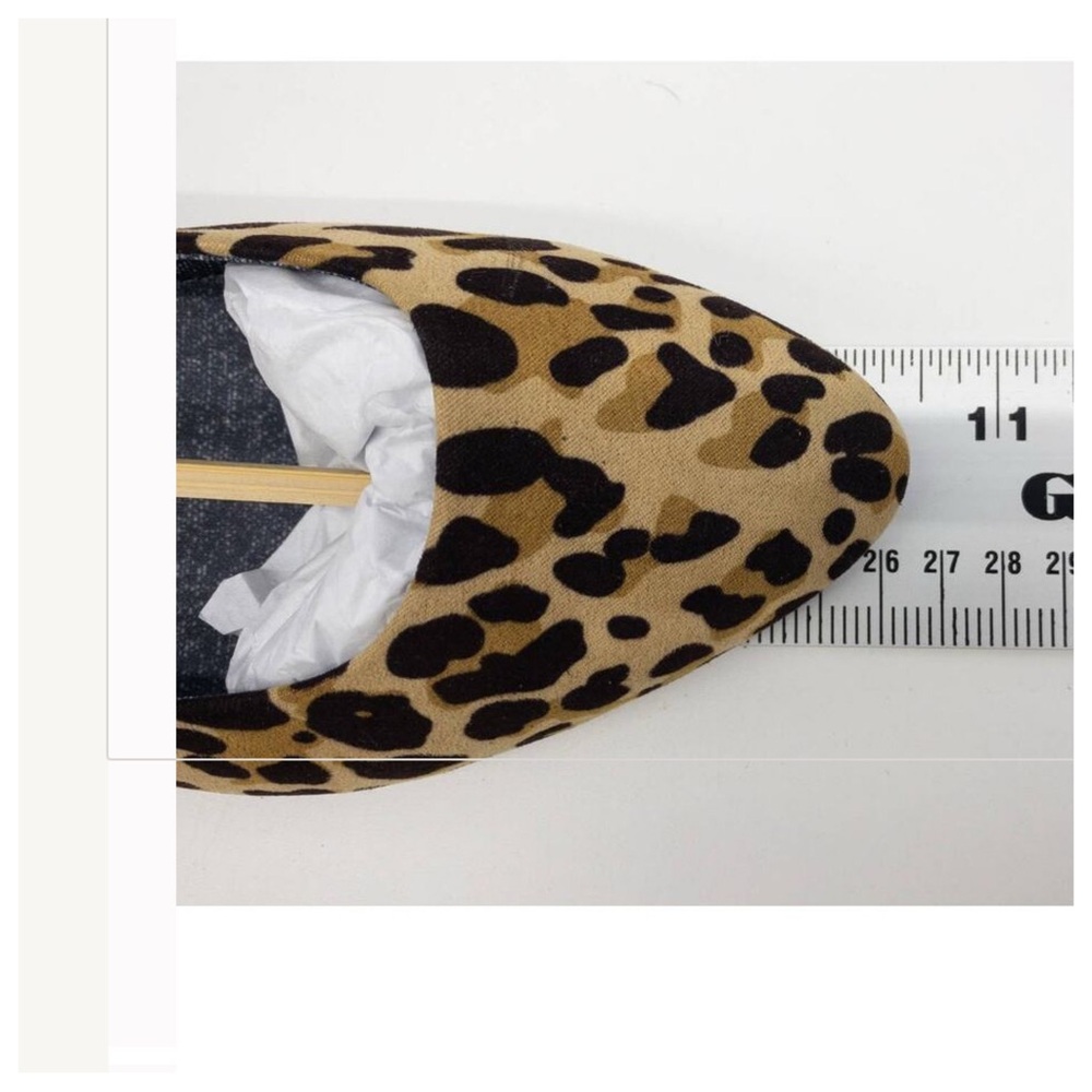 Dr. Scholl's Leopard Print Flats Tan & Black Loafers Aston  6 Wide - Picture 5 of 9